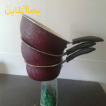 فروش تکی و عمده سرویس تابه گرانیتی