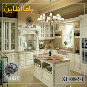 طراحی کابینت های لوکس آشپزخانه