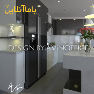 طراحی کابینت سه بعدی 3d