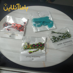 کار بافت و دسته‌بندی دستبند